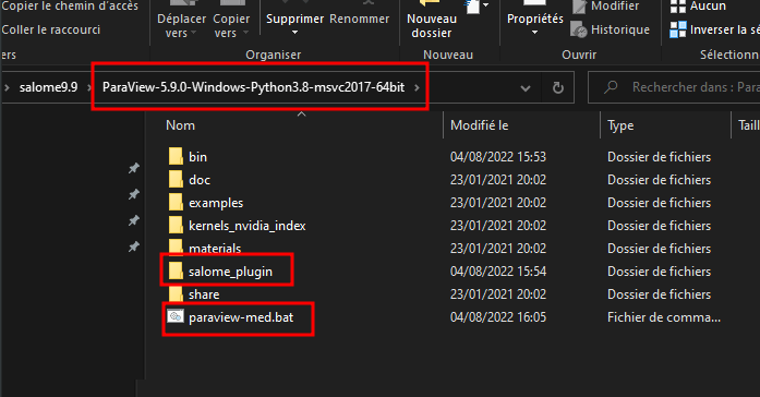 Paraview 5.9 with MED support